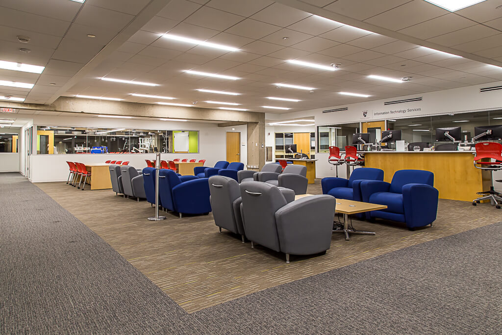 Remodeled student loan space