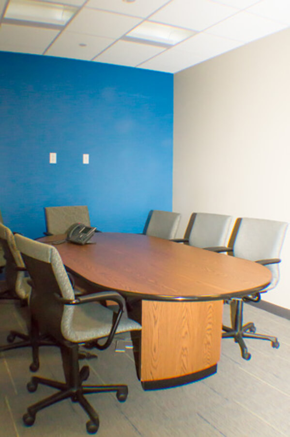 Remodeled conference room