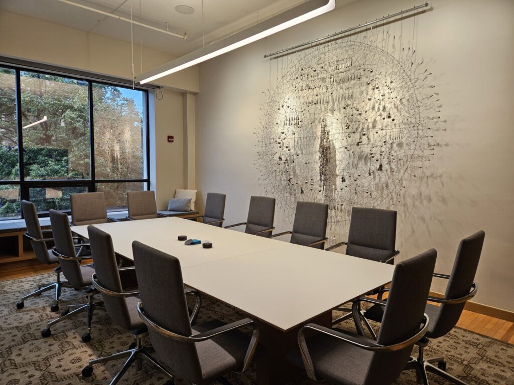 Meeting Room at Wagner Foundation, Cambridge MA