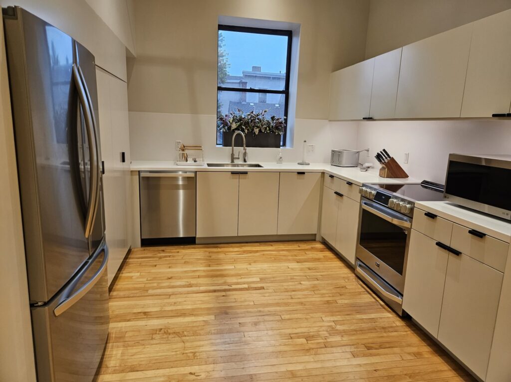 Kitchen at Wagner Foundation, Cambridge MA